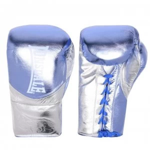 Lonsdale L60 Fight Gloves Unisex Adults - Blue/Silver