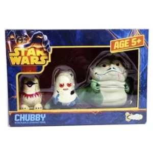 Star Wars Chubbies Jabbas Palace Figures (Stackable Characters)