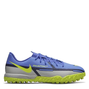 Nike JR Phantom GT Academy TF Junior Football Trainers - Blue/Yellow