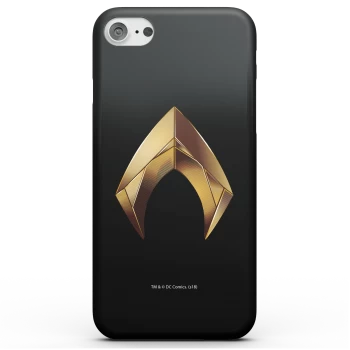 Aquaman Gold Logo Phone Case for iPhone and Android - iPhone 6S - Snap Case - Matte