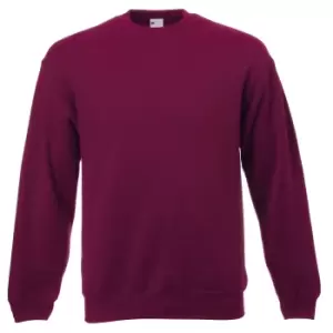 Mens Jersey Sweater (Small) (Oxblood)