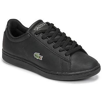 Lacoste CARNABY EVO BL 21 1 SUJ boys's Childrens Shoes Trainers in Black kid,4,5,5.5,2.5 kid