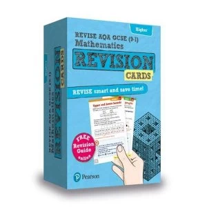 Revise AQA GCSE (9-1) Mathematics Higher Revision Cards with free online Revision Guide Mixed media product 2017