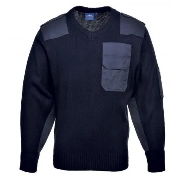 Portwest Nato Mens Sweater B310NARXXL Colour: Navy