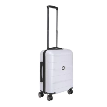 Delsey Comete 4 Wheel Silver Suitcase