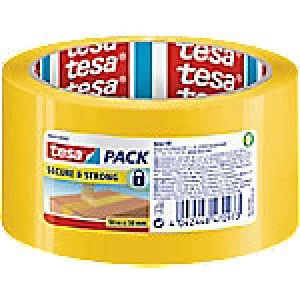 tesapack Packing Tape Security 50 mm x 50 m Yellow
