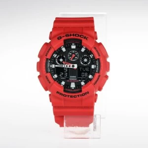 Casio G SHOCK GA 100B 4A Watch Red