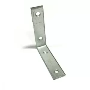 L-Shape Support Metal Narrow Angle Corner Bracket Repair Brace - Size 60x60x15x2mm - Pack of 30