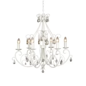 Gondola Multi Arm Chandeliers Beige Gray