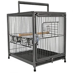 PawHut Parrot Carrier Black 355mm x 457mm x 560 mm