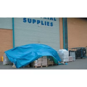 3.6MX5.0M Heavy Duty Blue Tarpaulin