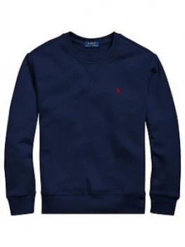 Ralph Lauren Boys Classic Crew Sweat - Navy