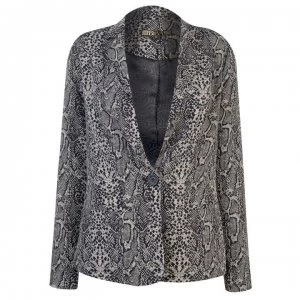 Biba Tailored Blazer - Snake Print