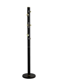 Floor Lamp, 6 x 2W LED, 3000K, 1680lm, Sand Black, Gold