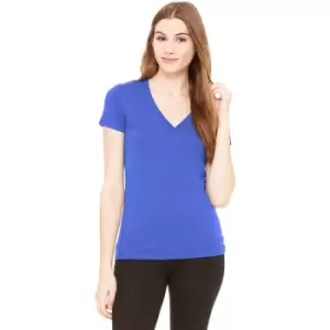 Bella Ladies/Womens Triblend Crew Neck T-Shirt (L) (True Royal Triblend)