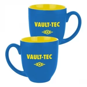 Fallout Mug Vault-Tec Logo Blue/Yellow