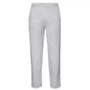 Fruit Of The Loom Mens Lightweight Jog Pant / Jogging Bottoms (L) (Heather Grey)