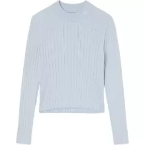 Calvin Klein Jeans Mono Badge Knit Jumper - Blue