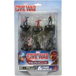 Marvel HeroClix Captain America Civil War Movie Starter