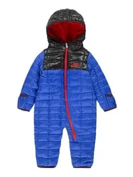 Nike Infant Boys Outerwear Snowsuit - Dark Blue, Dark Blue, Size 24 Months