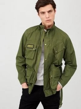 Barbour International Summer Wash A7 Casual Jacket - Green Size M Men