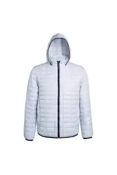 Honeycomb Padded Hooded Jacket