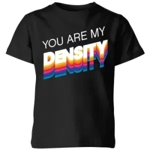 Back To The Future You Are My Density Kids T-Shirt - Black - 9-10 Years