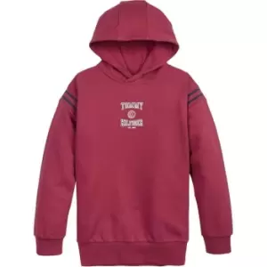 Tommy Hilfiger Varsity Over The Head Hoodie Junior Girls - Pink