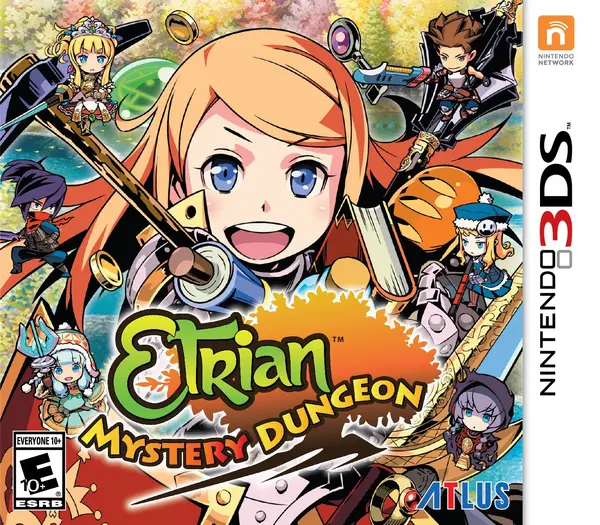 Etrian Mystery Dungeon Nintendo 3DS Game