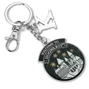 Harry Potter Personalised Hogwarts Keyring K Initial