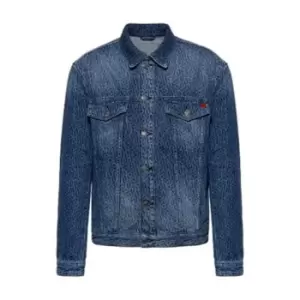 Hugo 076 Denim Jacket - Blue