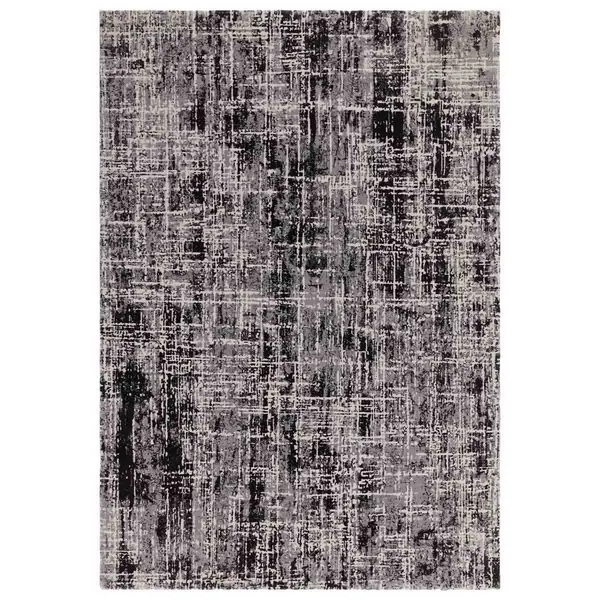 Asiatic Kuza 160X230Cm Abstract Black Rug KUZA1602300012