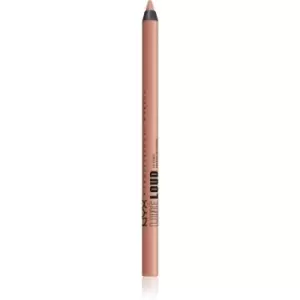 NYX Professional Makeup Line Loud Vegan Contour Lip Pencil with Matte Effect Shade 03 - Goal Crusher 1,2 g