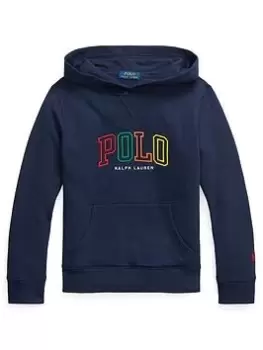 Ralph Lauren Boys Polo Hoodie - Cruise Navy, Size 3 Years