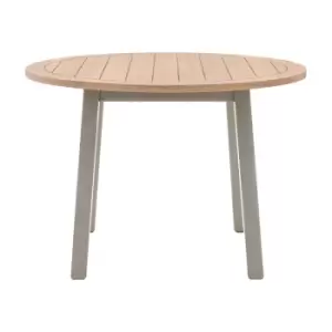 Gallery Interiors Sandon Round Dining Table in Prairie