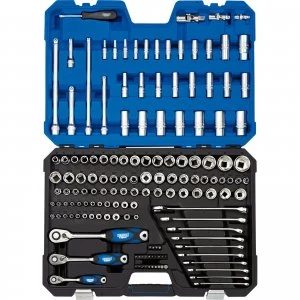 Draper Expert 150 Piece Combination Drive Hex and Bi Hex Socket, Bit and Spanner Set Metric and Imperial Combination