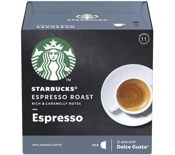 Starbucks Dolce Gusto Espresso Roast Coffee 36 Pods