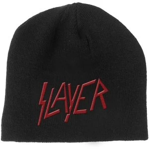 Slayer - Logo Mens Beanie Hat - Black