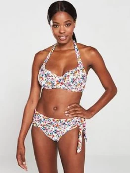Pour Moi Heatwave Underwired Bikini Top - Multi, Size 32H, Women