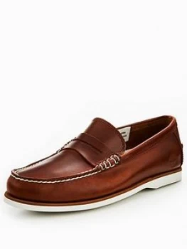 Timberland Classic Boat Penny Loafer Brown Size 8 Men