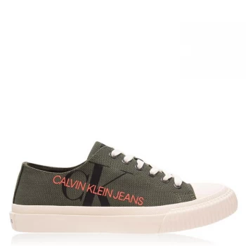 Calvin Klein Jeans Idol Low Top Trainers - Olive Night