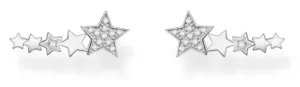 Thomas Sabo Sterling Silver Triple Stars Ear Climber H2159- Jewellery