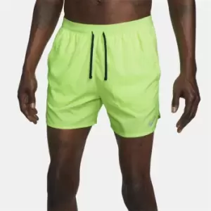 Nike Dri-FIT Stride Mens 5 Brief-Lined Running Shorts - Green