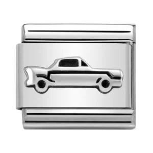 Nomination CLASSIC Silvershine Oxidised Symbols Vintage Car Charm...