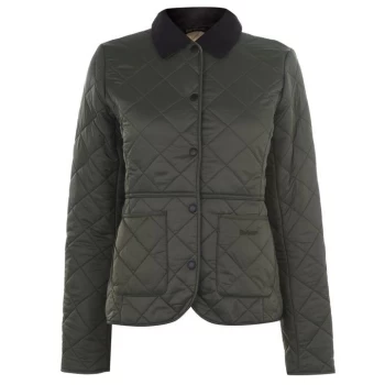 Barbour Devron Jacket - Olive/Pearl