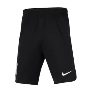 Nike Liverpool FC Stadium 2023 2024 Away Shorts Junior - Black