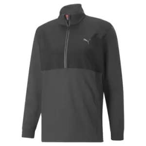 Puma WRM Zip Top Mens - Black