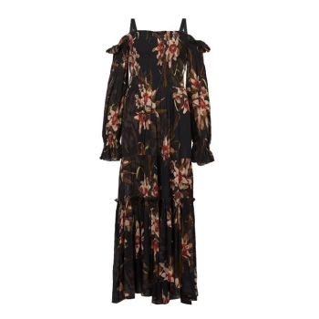 AllSaints Lillemor Maxi Dress - Black