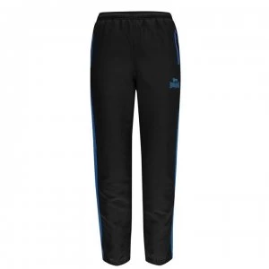 Lonsdale Two Stripe Closed Hem Woven Pants Junior Boys - Blk/BrBlue/Wht