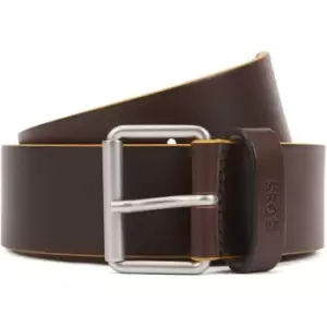 Boss Leather Belt - Brown